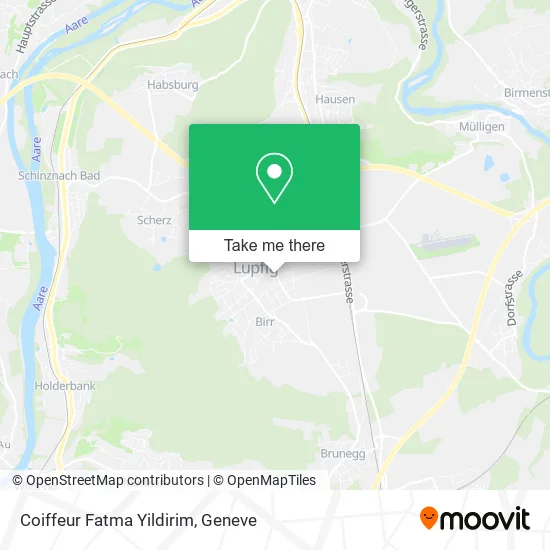 Coiffeur Fatma Yildirim map