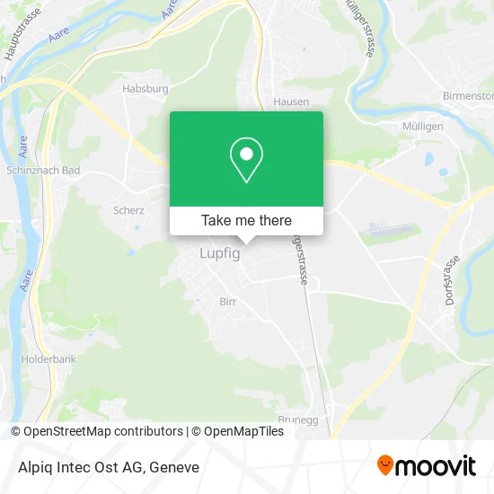 Alpiq Intec Ost AG map