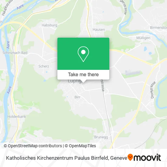 Katholisches Kirchenzentrum Paulus Birrfeld map