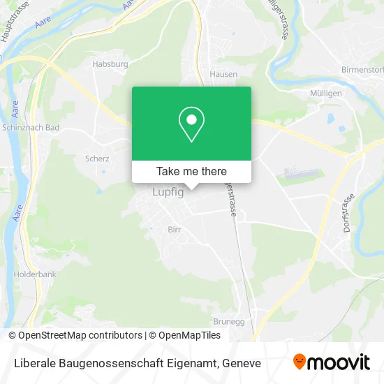 Liberale Baugenossenschaft Eigenamt map