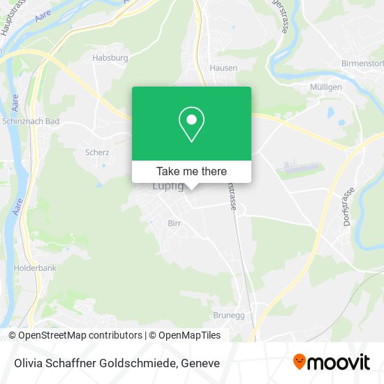 Olivia Schaffner Goldschmiede map