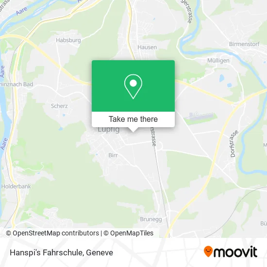Hanspi's Fahrschule map