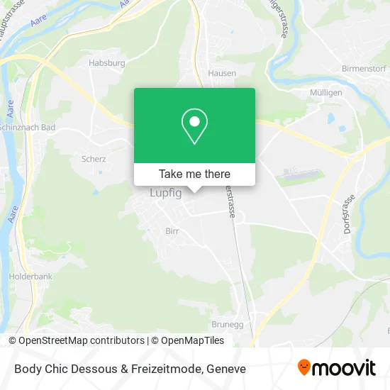 Body Chic Dessous & Freizeitmode map