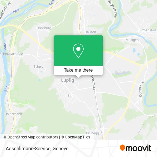 Aeschlimann-Service map