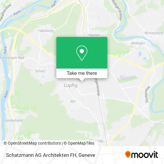 Schatzmann AG Architekten FH map