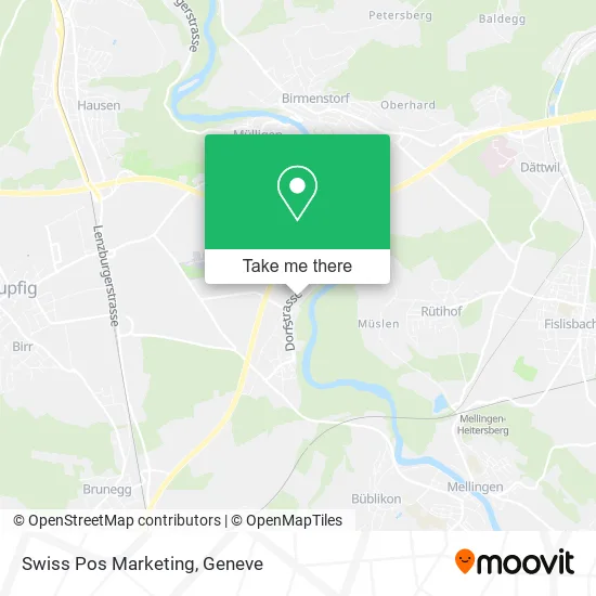 Swiss Pos Marketing map