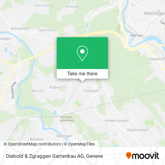 Diebold & Zgraggen Gartenbau AG map