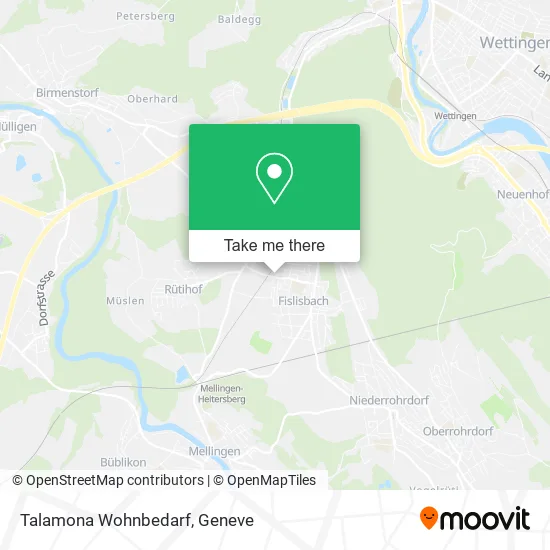 Talamona Wohnbedarf map