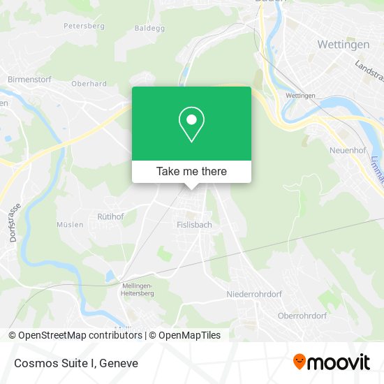 Cosmos Suite I map