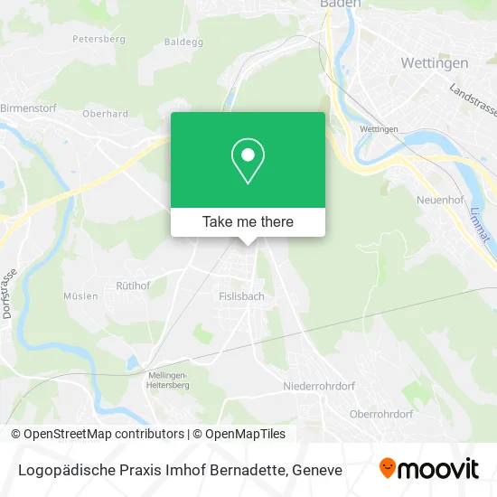 Logopädische Praxis Imhof Bernadette map