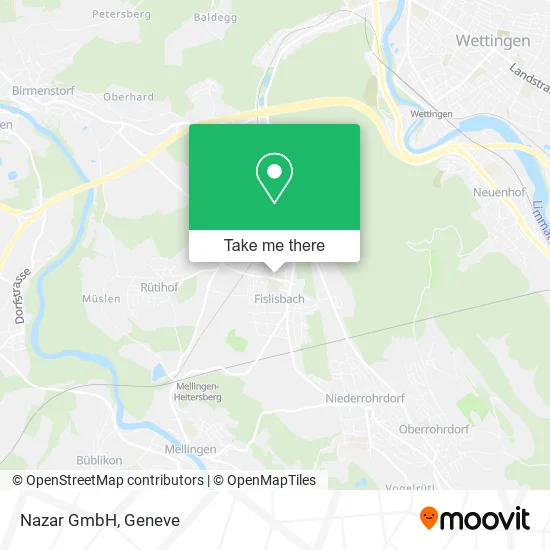 Nazar GmbH map