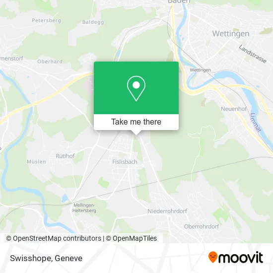 Swisshope map