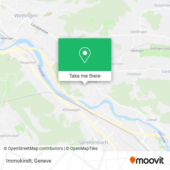 Immokindt map