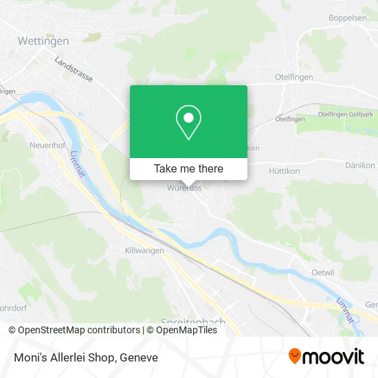 Moni's Allerlei Shop map