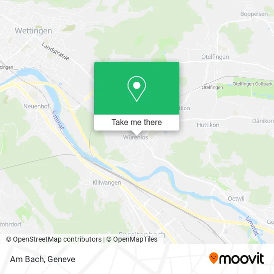 Am Bach map