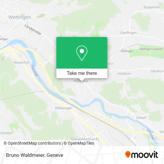 Bruno Waldmeier map
