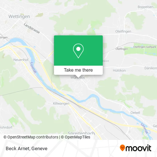 Beck Arnet map