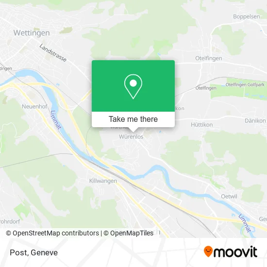 Post map