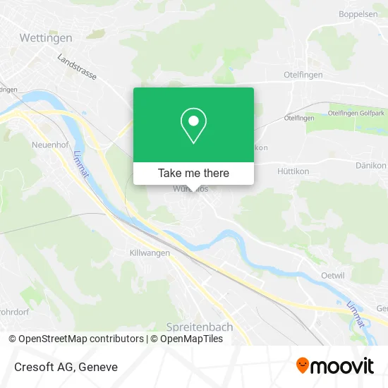 Cresoft AG map