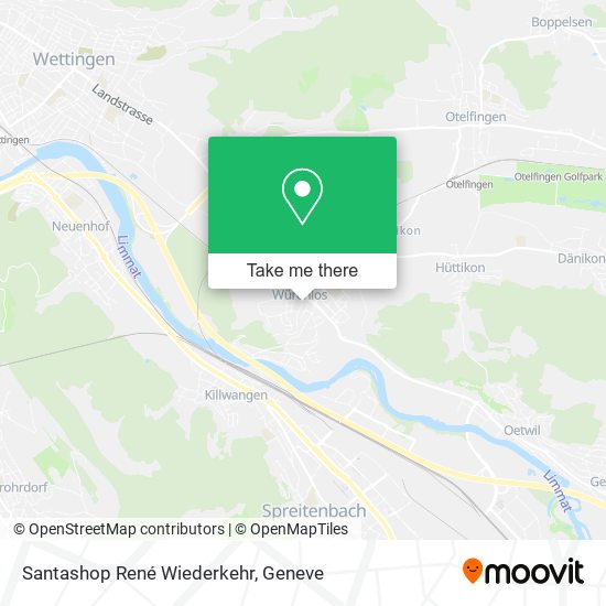 Santashop René Wiederkehr map