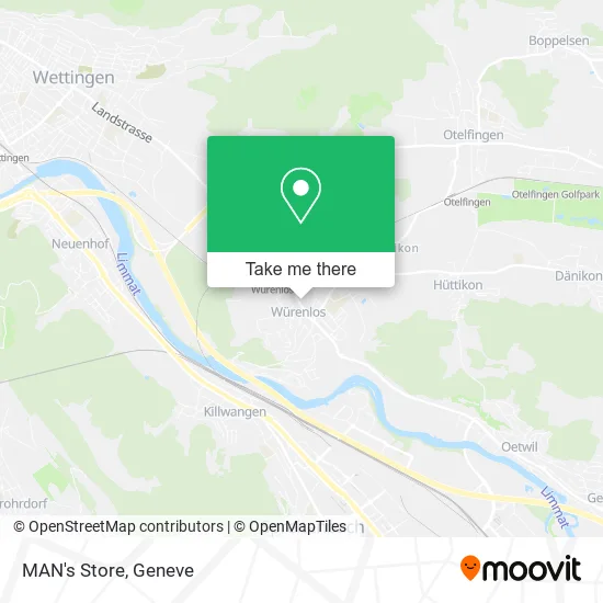 MAN's Store map