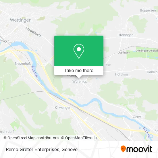 Remo Greter Enterprises map