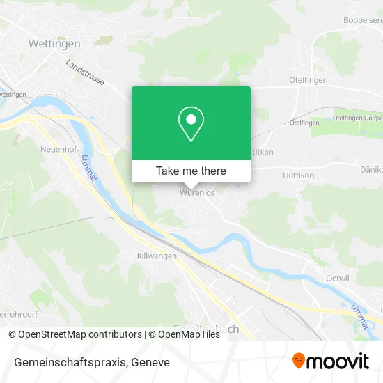 Gemeinschaftspraxis map