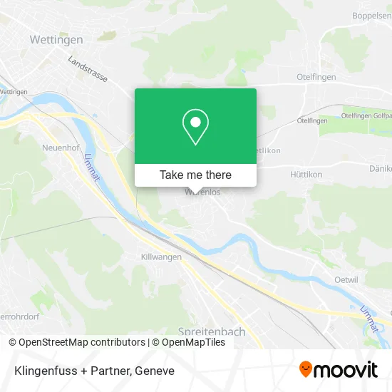 Klingenfuss + Partner map