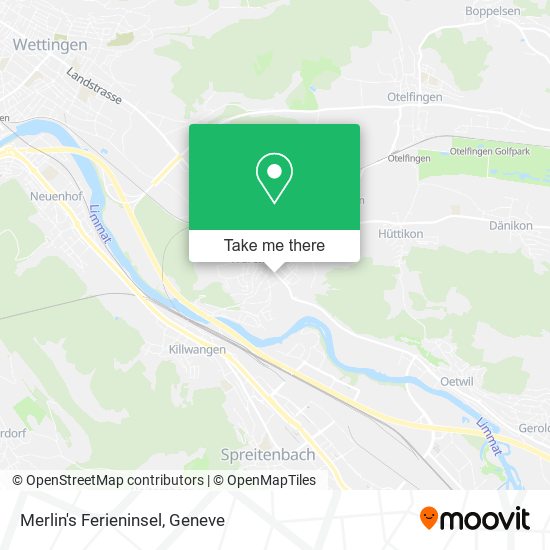 Merlin's Ferieninsel map
