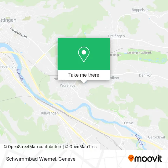 Schwimmbad Wiemel map