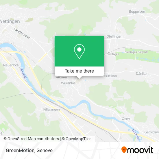 GreenMotion map