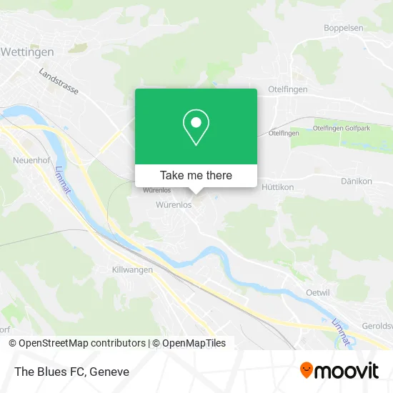 The Blues FC map
