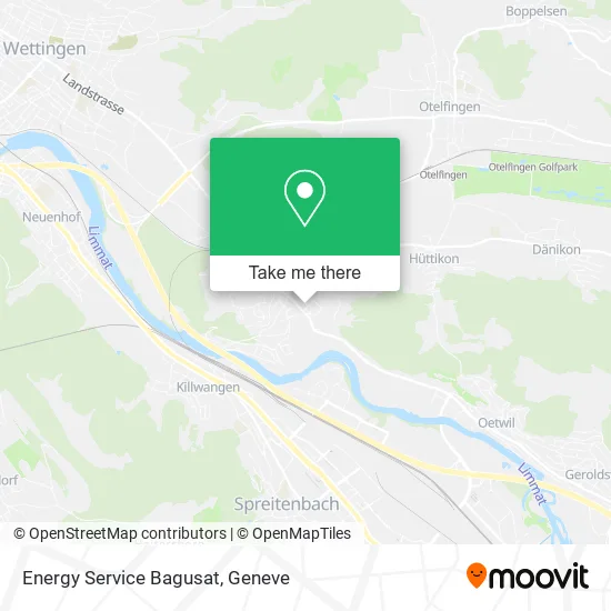 Energy Service Bagusat map