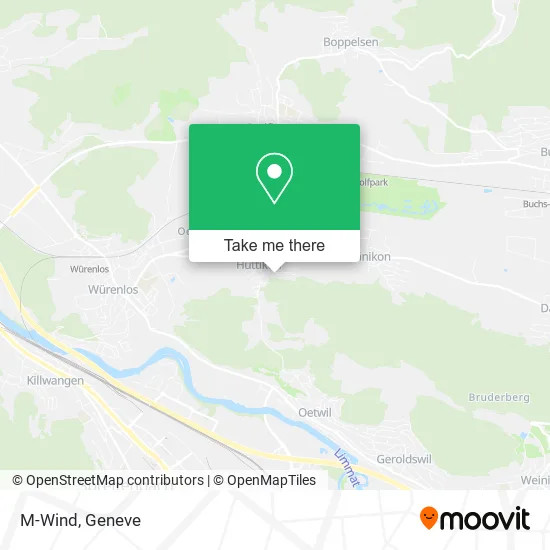 M-Wind map