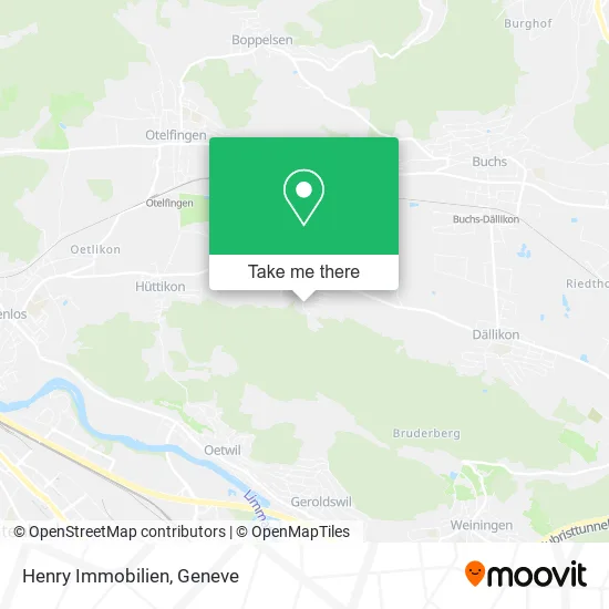 Henry Immobilien map