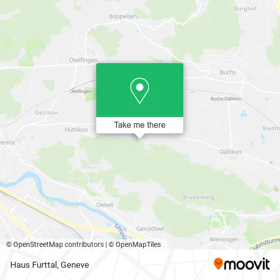 Haus Furttal map