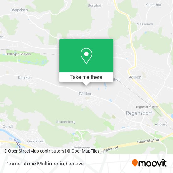 Cornerstone Multimedia map