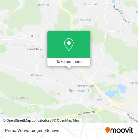 Prima Verwaltungen map