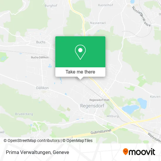 Prima Verwaltungen map