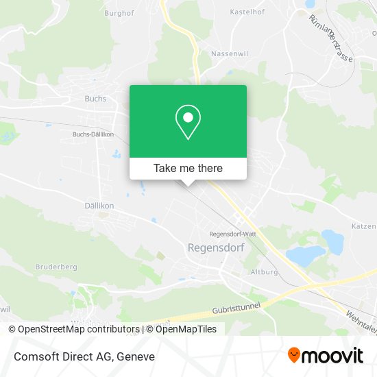 Comsoft Direct AG map