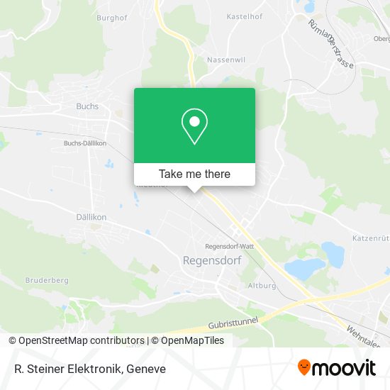 R. Steiner Elektronik map