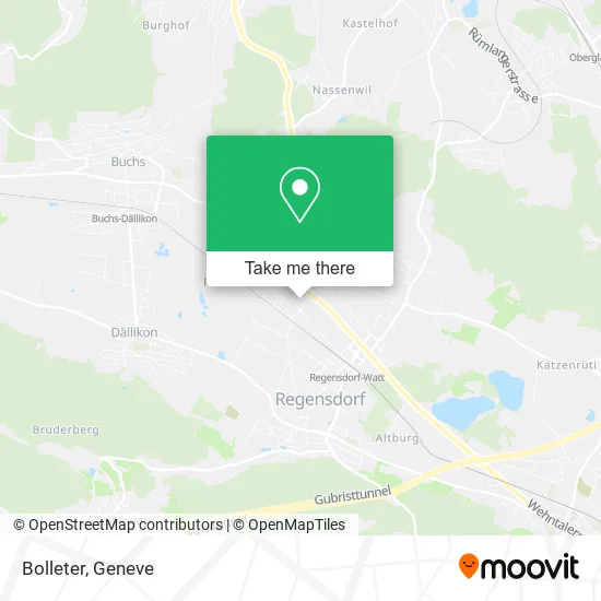 Bolleter map