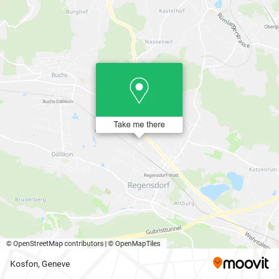 Kosfon map
