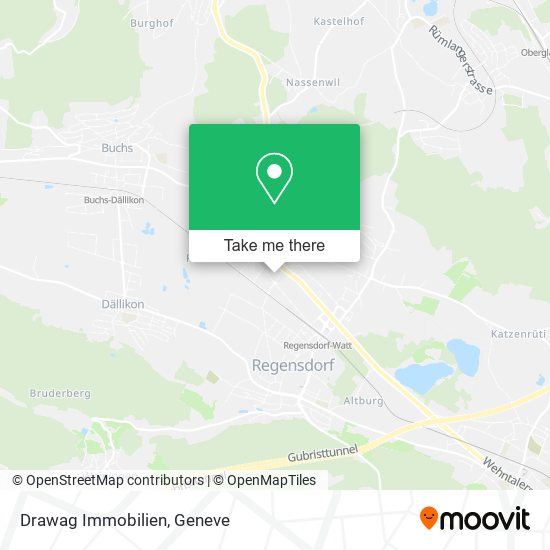 Drawag Immobilien map