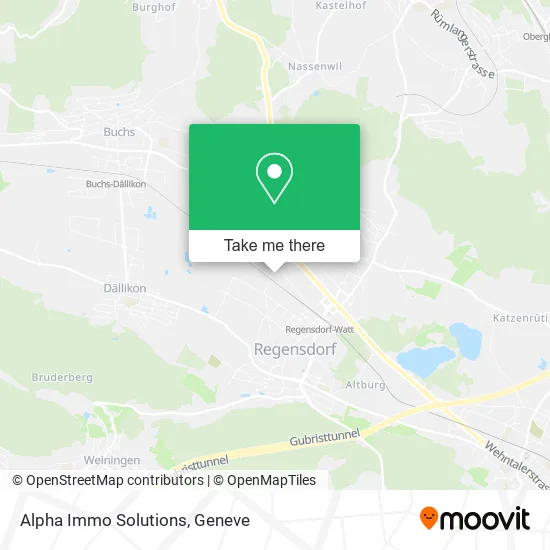 Alpha Immo Solutions map