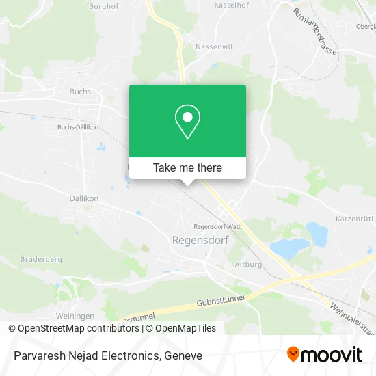 Parvaresh Nejad Electronics map