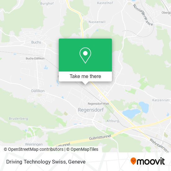 Driving Technology Swiss map