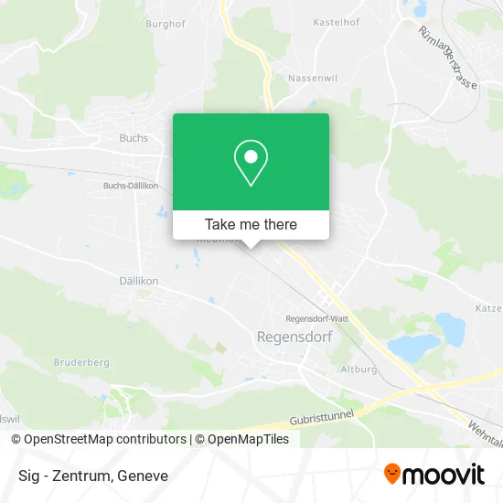 Sig - Zentrum map