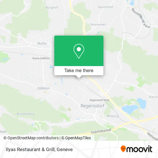 Ilyas Restaurant & Grill map