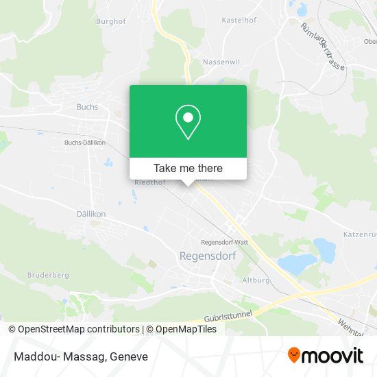 Maddou- Massag map